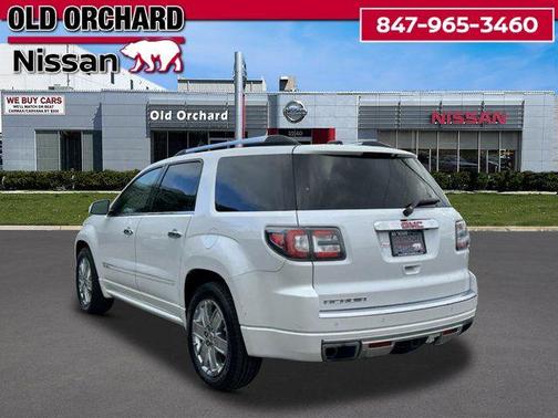 White Frost Tricoat 2016 GMC Acadia Denali