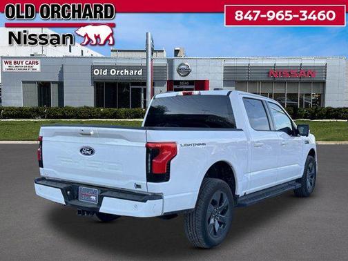 Oxford White 2024 Ford F-150 Lightning Flash