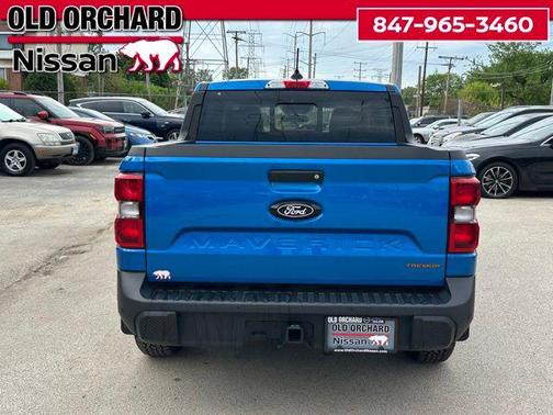 Blue 2025 Ford Maverick Tremor