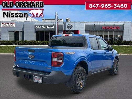 Blue 2025 Ford Maverick Tremor