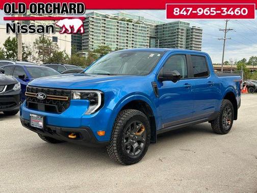 Blue 2025 Ford Maverick Tremor