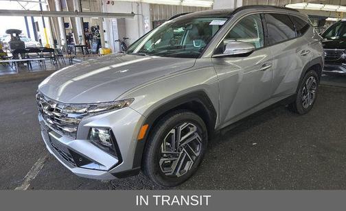 Shimmering Silver 2025 Hyundai TUCSON Hybrid Limited