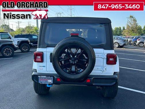 Bright White Clearcoat 2022 Jeep Wrangler Unlimited 4xe Sahara