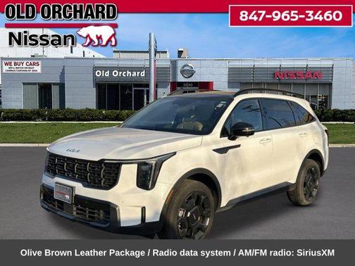 Glacial White Pearl 2024 Kia Sorento SX