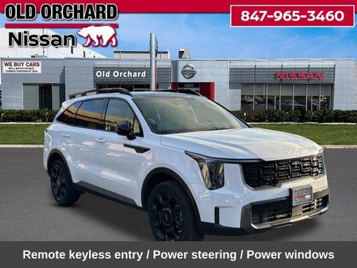 Glacial White Pearl 2024 Kia Sorento SX