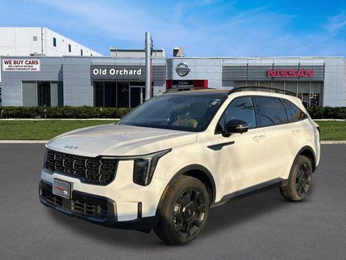 Glacial White Pearl 2024 Kia Sorento SX