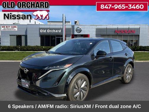 Northern Lights Metallic 2024 Nissan ARIYA EVOLVE+