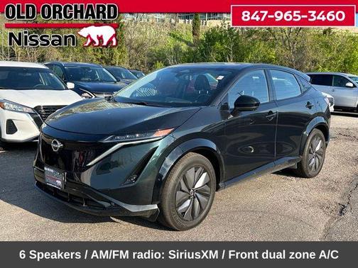 Northern Lights Metallic 2024 Nissan ARIYA EVOLVE+