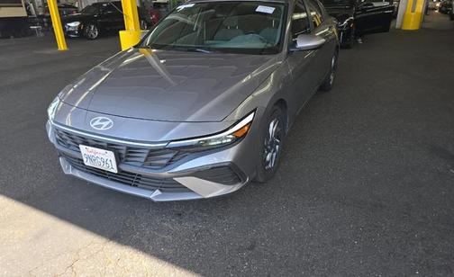 Fluid Metal 2024 Hyundai ELANTRA HEV Blue