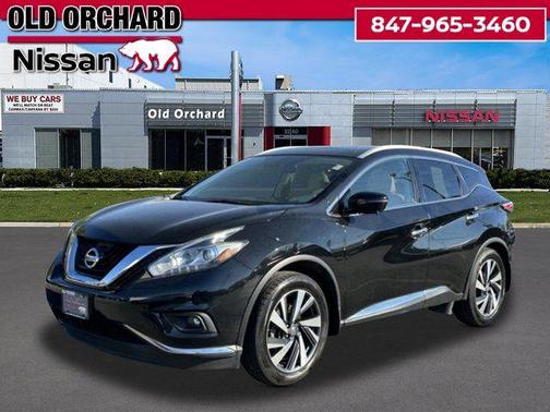 Magnetic Black Metallic 2018 Nissan Murano Platinum