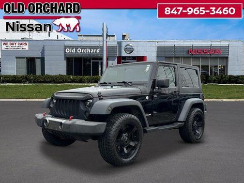 Black Clearcoat 2010 Jeep Wrangler Sport