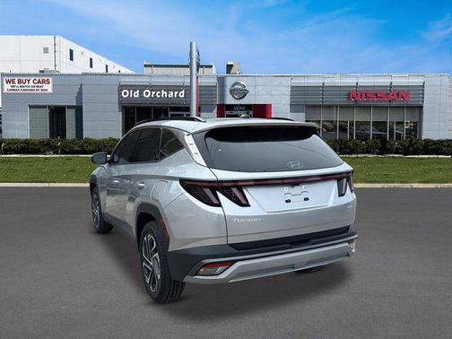 Shimmering Silver 2025 Hyundai TUCSON Limited