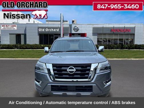 Gun Metallic 2024 Nissan Armada Platinum 4WD