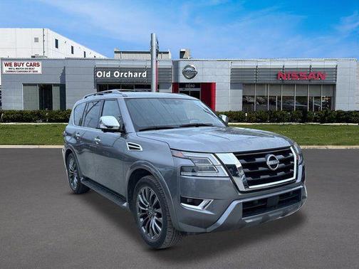 Gun Metallic 2024 Nissan Armada Platinum 4WD
