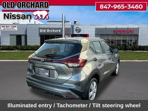 Gun Metallic 2023 Nissan Kicks S