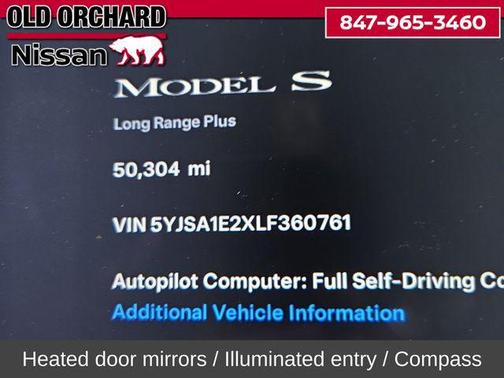 2020 Tesla Model S Long Range Plus