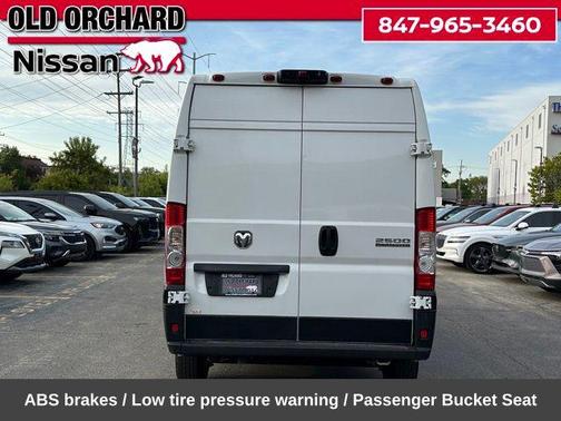 Bright White Clearcoat 2024 RAM ProMaster 2500 Tradesman