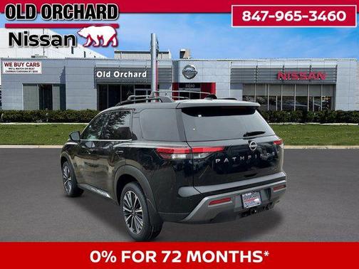 Super Black 2026 Nissan Pathfinder Platinum