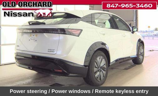 Everest White Pearl Tricoat 2024 Nissan ARIYA EVOLVE+