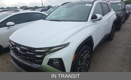 Creamy White Pearl 2025 Hyundai TUCSON Hybrid Limited