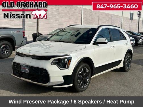 Snow White Pearl 2023 Kia Niro EV Wind