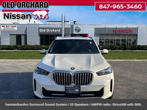 White 2025 BMW X5 xDrive40i