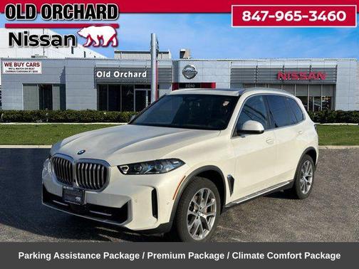 White 2025 BMW X5 xDrive40i