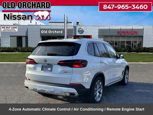 White 2025 BMW X5 xDrive40i