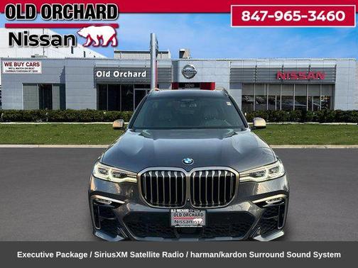 Arctic Gray Metallic 2020 BMW X7 M50i
