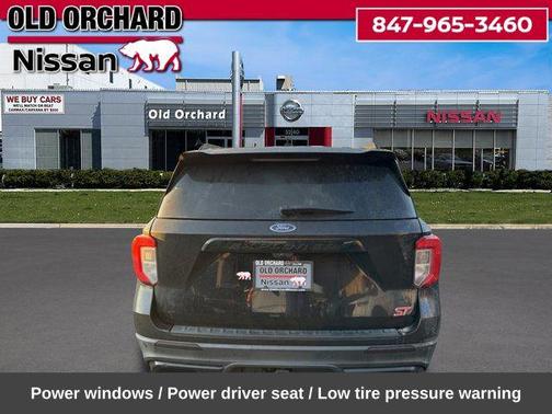 Black Metallic 2022 Ford Explorer ST