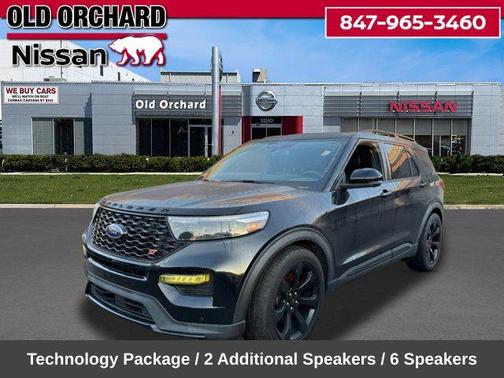 Black Metallic 2022 Ford Explorer ST