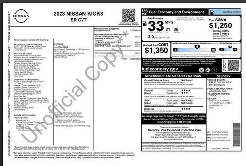 2023 Nissan Kicks SR