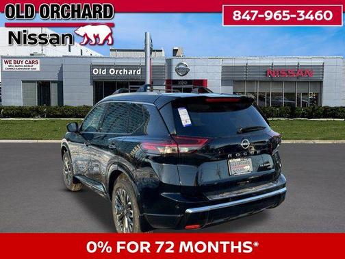 Super Black 2026 Nissan Rogue Platinum