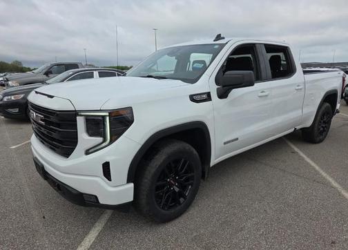 Summit White 2023 GMC Sierra 1500 Elevation