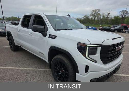 Summit White 2023 GMC Sierra 1500 Elevation