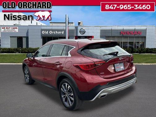 Magnetic Red 2018 INFINITI QX30 Luxury