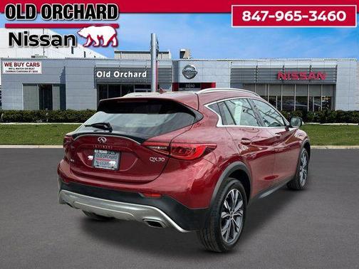 Magnetic Red 2018 INFINITI QX30 Luxury