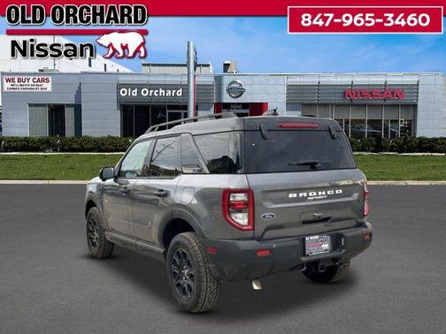 Gray Metallic 2025 Ford Bronco Sport Badlands