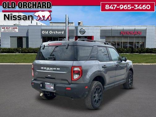 Gray Metallic 2025 Ford Bronco Sport Badlands