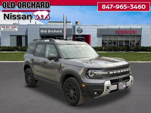Gray Metallic 2025 Ford Bronco Sport Badlands