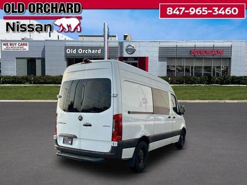 White 2024 Mercedes-Benz Sprinter 2500 Crew 144 WB