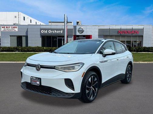 Glacier White 2021 Volkswagen ID.4 Pro S