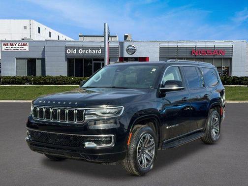Diamond Black Crystal Pearlcoat 2023 Jeep Wagoneer Series I 4x4