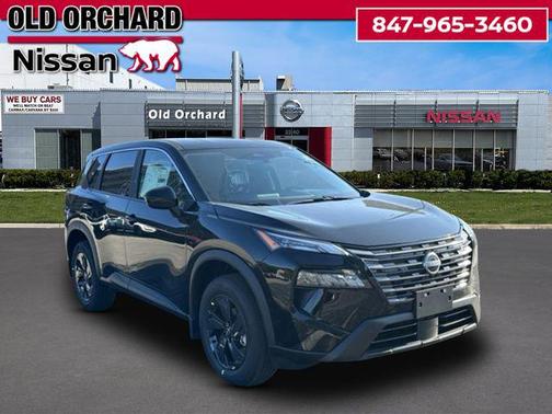 Super Black 2026 Nissan Rogue SV
