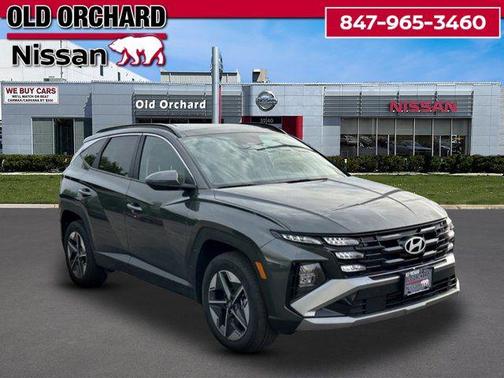 Amazon Gray 2025 Hyundai TUCSON Hybrid SEL Convenience