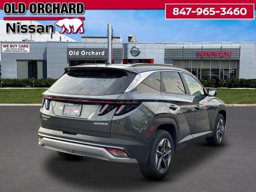 Amazon Gray 2025 Hyundai TUCSON Hybrid SEL Convenience