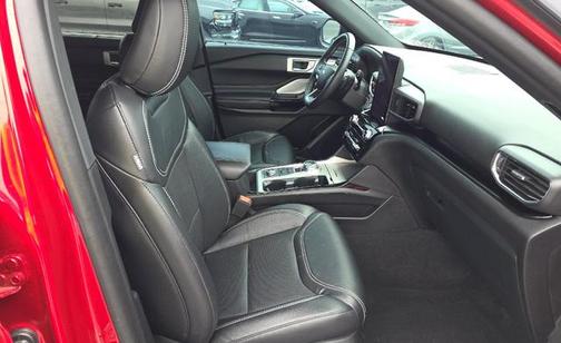 Rapid Red Metallic Tinted Clearcoat 2023 Ford Explorer ST