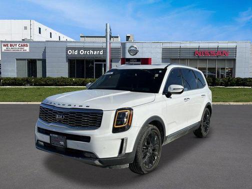 Glacial White Pearl 2021 Kia Telluride SX