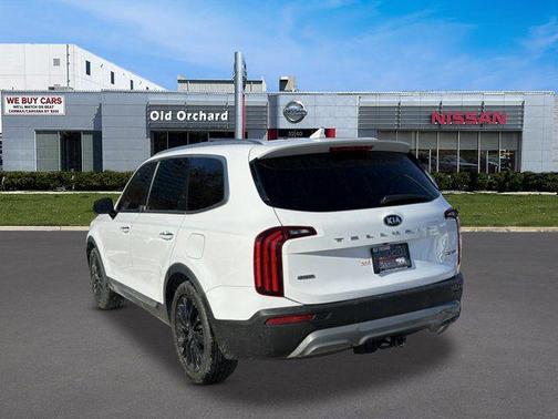 Glacial White Pearl 2021 Kia Telluride SX