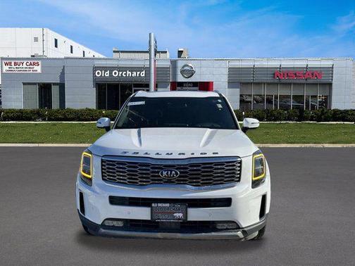 Glacial White Pearl 2021 Kia Telluride SX